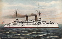 Protected Steel Cruiser "Olympia" Ships Postcard Postcard Postcard