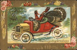 Thanksgiving Greetings Postcard