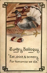 Turkey Soliloquy Postcard