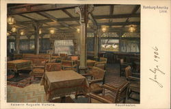 Kaiserin Auguste Victoria - Hamburg America Line Postcard