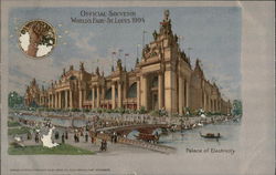 Official Souvenir-World's Fair-St. Louis 1904 Postcard