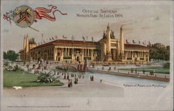 Official Souvenir World;s Fair, St. Louis 1904 Postcard