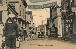 Commercial Street ("Post Cards Sign") Postcard