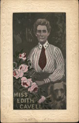 Miss Edith Cavell Women Postcard Postcard Postcard