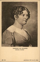 Marianne Von Willemer Postcard