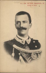 H. I. M. Victor Emanuel III Italy Royalty Postcard Postcard Postcard