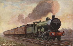 G.N.R. Flying Scotsman Postcard