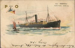 P and O Boats, Ships Postcard Postcard Postcard