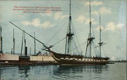 Old Ironsides Ships Postcard Postcard Postcard