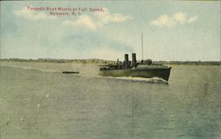 Torpedo Boat Morris at Full Speed, Newport, R.I. Ships Postcard Postcard Postcard