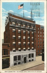 The Moody Bible Institute - Men's Dormitory Chicago, IL Postcard Postcard Postcard