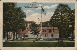 G.A.R. Hall and Soldiers' Monument Rockland, ME Postcard Postcard Postcard