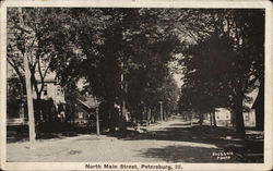 North Main Street Postcard