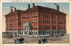 Head Offices - M.W. of A. Bldg. Postcard