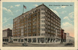 Hotel Plankinton Postcard