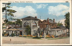 Hotel La Plaza Carmel, CA Postcard Postcard Postcard