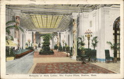 Rotunda or Main Lobby, The Copley-Plaza Boston, MA Postcard Postcard Postcard