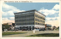 First National Bank St. Petersburg, FL Postcard Postcard Postcard