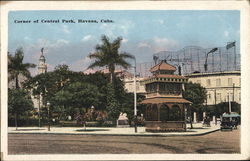 Corner of Central Park Postcard