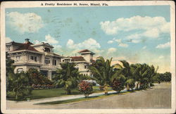 A Pretty Residence St. Postcard