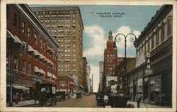 Madison Avenue Toledo, OH Postcard Postcard Postcard