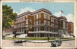 Vocational High School Syracuse, NY Postcard Postcard Postcard