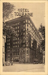 Hotel Touraine Postcard