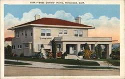 Babe Daniels' Home, Hollywood, Calif. Postcard