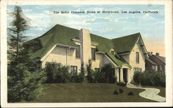 Betty Compson Home at Hollywood Postcard