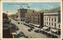 Tejon Street Colorado Springs, CO Postcard Postcard Postcard