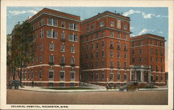 Colonial Hospital Postcard