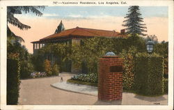 Nazimova Residence Los Angeles, CA Postcard Postcard Postcard