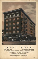 Crest Hotel Postcard