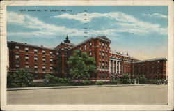 City Hospital St. Louis, MO Postcard Postcard Postcard