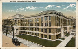 Portland High School Postcard