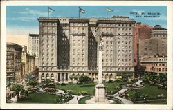 Hotel St. Francis Postcard