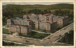 Galloway Memorial Hospital, Nashville Tennessee Postcard Postcard Postcard