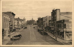 South Orange Avenue Looking East Postcard