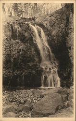 View of Hemlock Falls, South Mountain Reservation Postcard