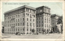 The Colonial Hospital Rochester, MN Postcard Postcard Postcard