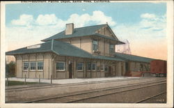 Southern Pacific Depot Santa Rosa, CA Postcard Postcard Postcard