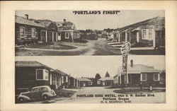 Portland Rose Motel Oregon Postcard Postcard Postcard