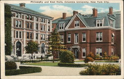 Columbia University - Philosophy and East Halls New York, NY Postcard Postcard Postcard