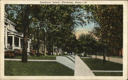 Residence Street Postcard