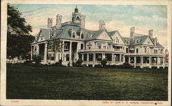 Home of Late H.H. Rogers Fairhaven, MA Postcard Postcard Postcard