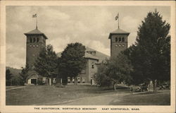 The Auditorium, Northfield Seminary East Northfield, MA Postcard Postcard Postcard