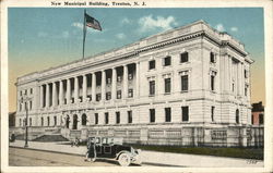 New Municipal Building Trenton, NJ Postcard Postcard Postcard