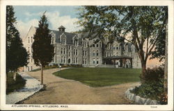 Attleboro Springs Massachusetts Postcard Postcard Postcard