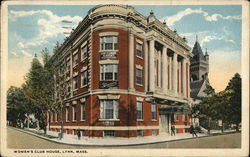 Women's Club House Lynn, MA Postcard Postcard Postcard