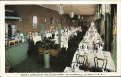 Cohen's Restaurant and Delicatessen, 801 Boardwalk Postcard